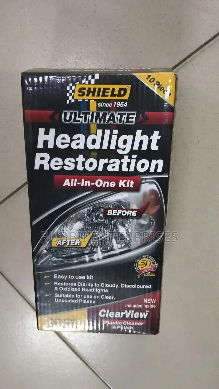 Shield Ultimate Headlight Restoration Kit 10pc