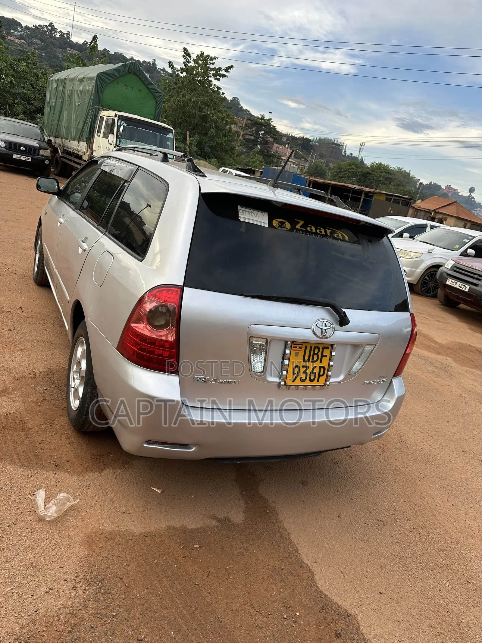 Toyota Corolla Fielder 2006 Silver