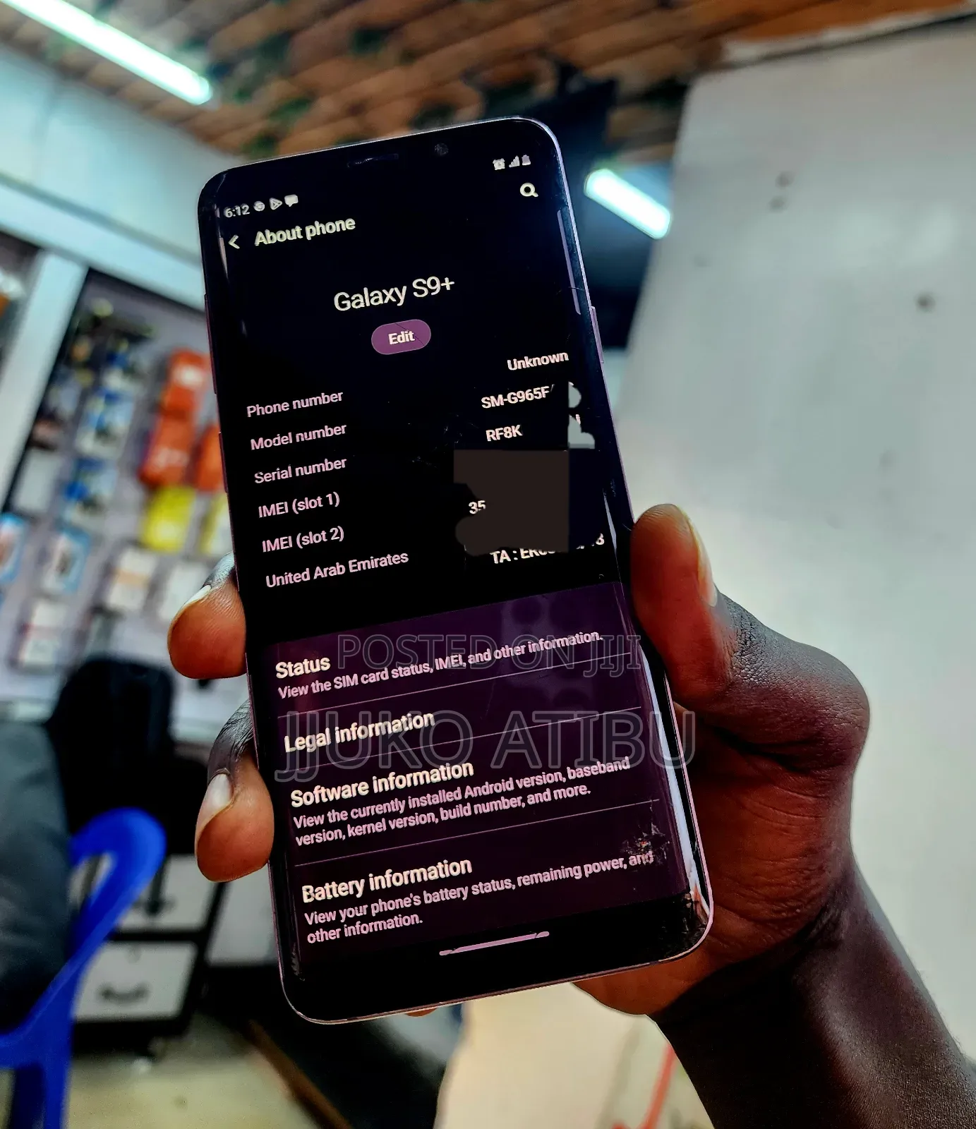Samsung Galaxy S9 Plus 256 GB Purple