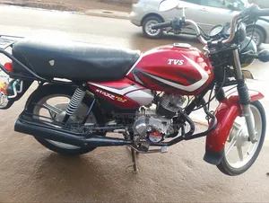 TVS HLX 125 2024 Red