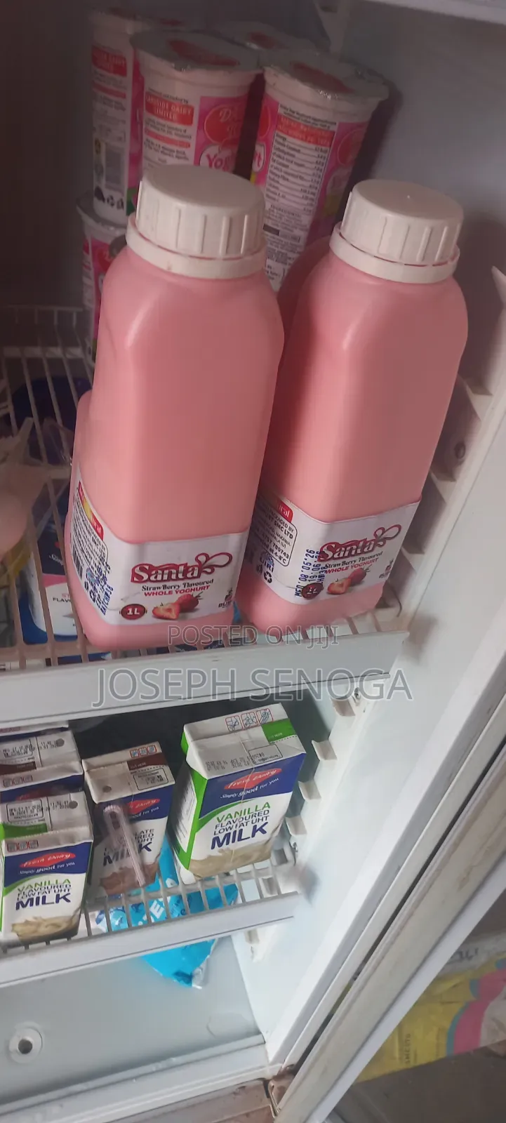Yoghurt Strawberry Vanilla and Millet