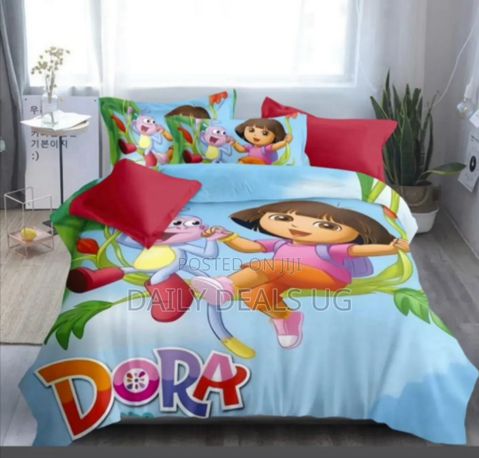 Cartoon Character Themed Kids Duvet