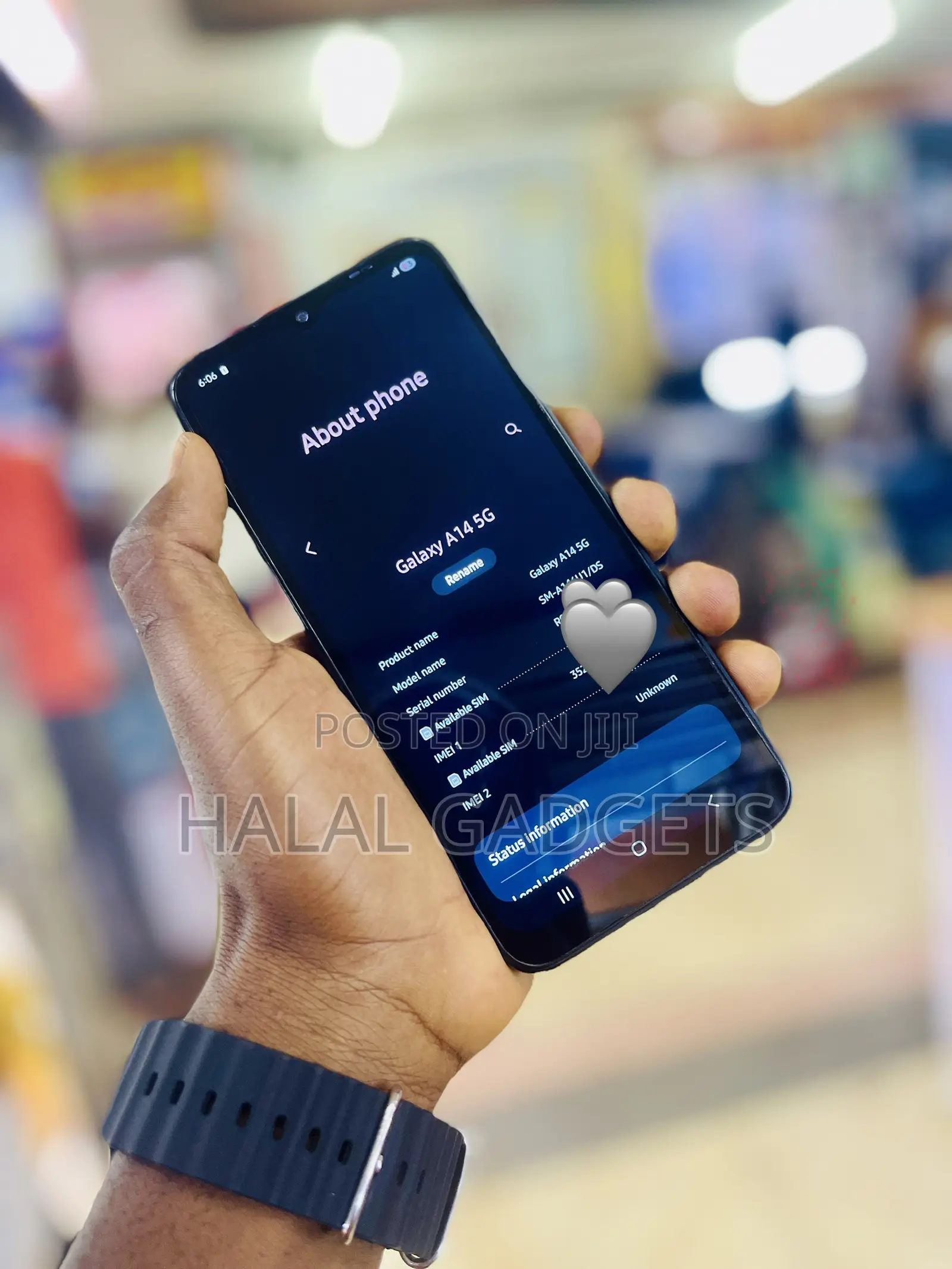 Samsung Galaxy A14 5G 64 GB Black