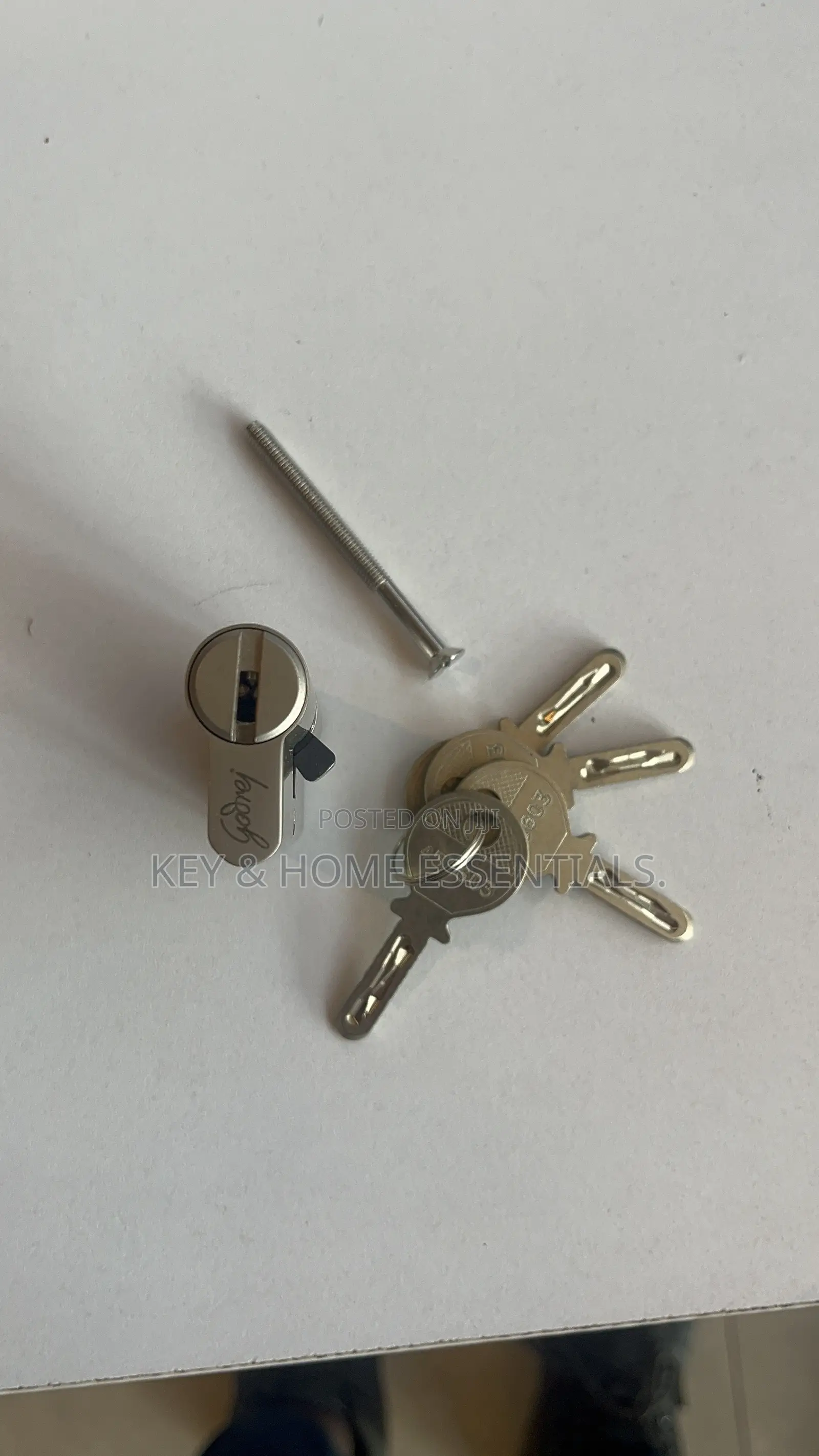Original Godrej Euro Exs 70mm Double Cylinder Lock – Ultra-Secure