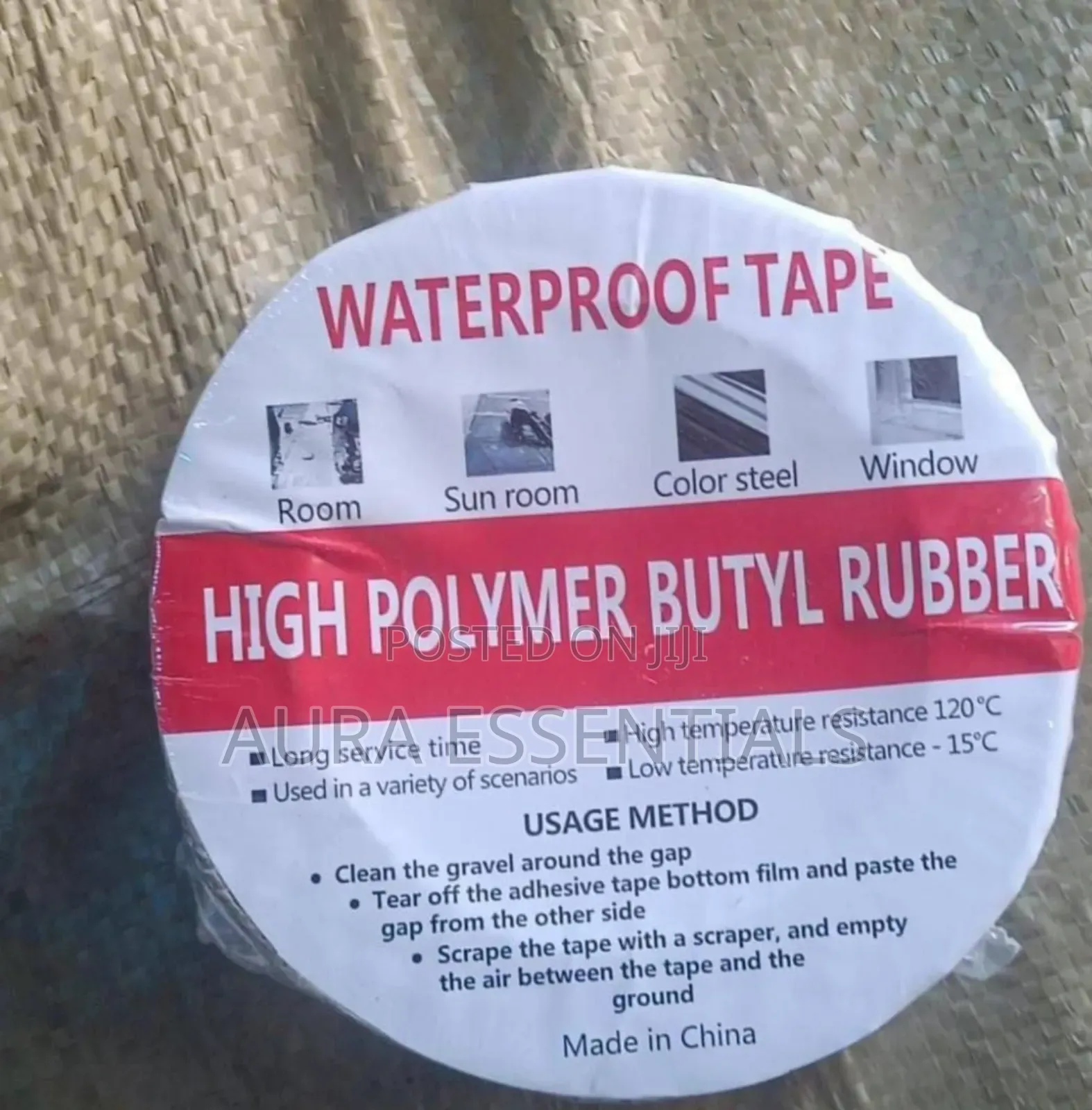 High Polymer Butyl Rubber Waterproof Tape