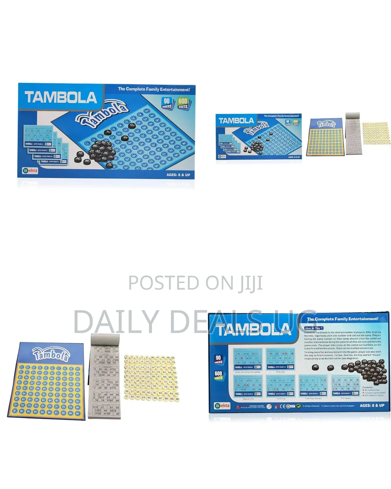 Tambola 600 Tickets Housie Games