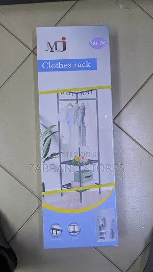 Corner Shelf Clothes Rack