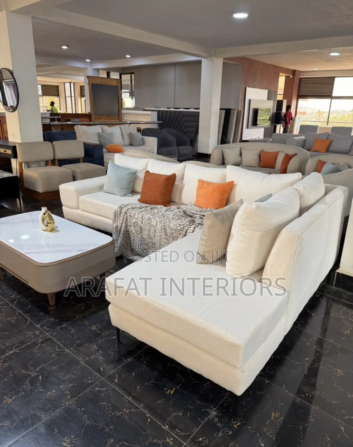Brand New Modern L-Shaped Sectional Sofa