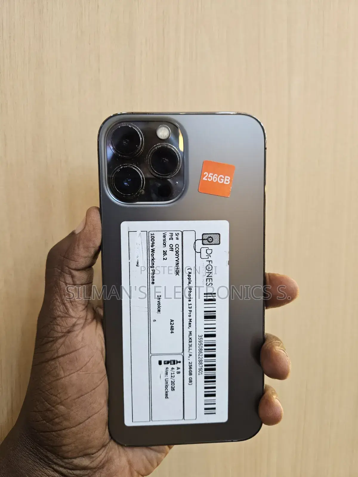 Apple iPhone 13 Pro Max 256 GB Black