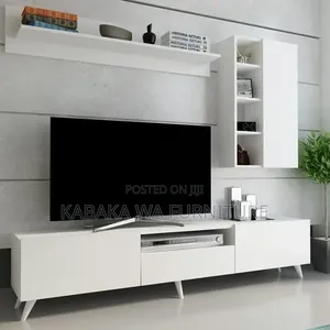 Floating /Modern Tv Unit /Design With /Concealed Lighting
/