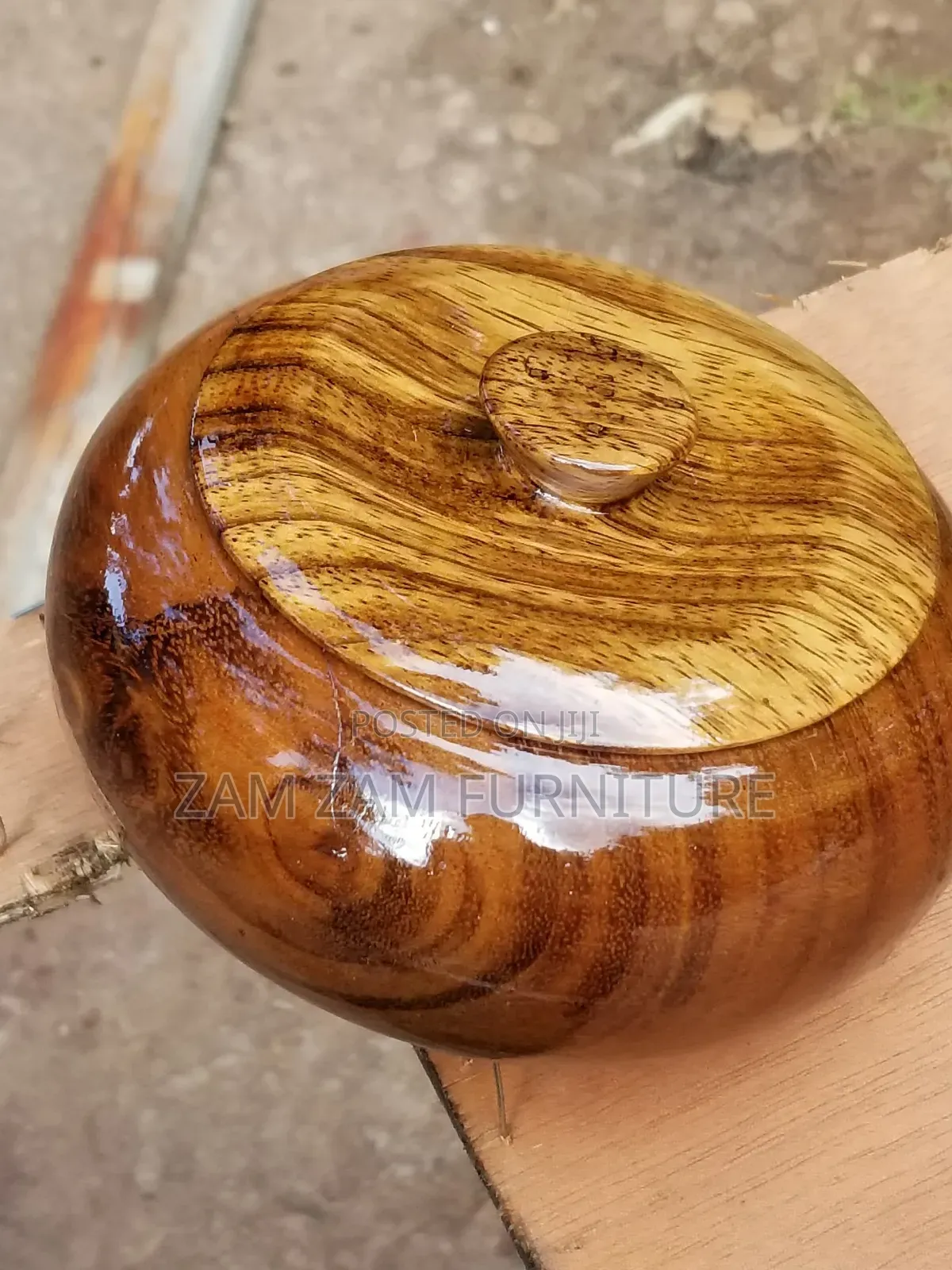 Mahogany Sugar Bowl