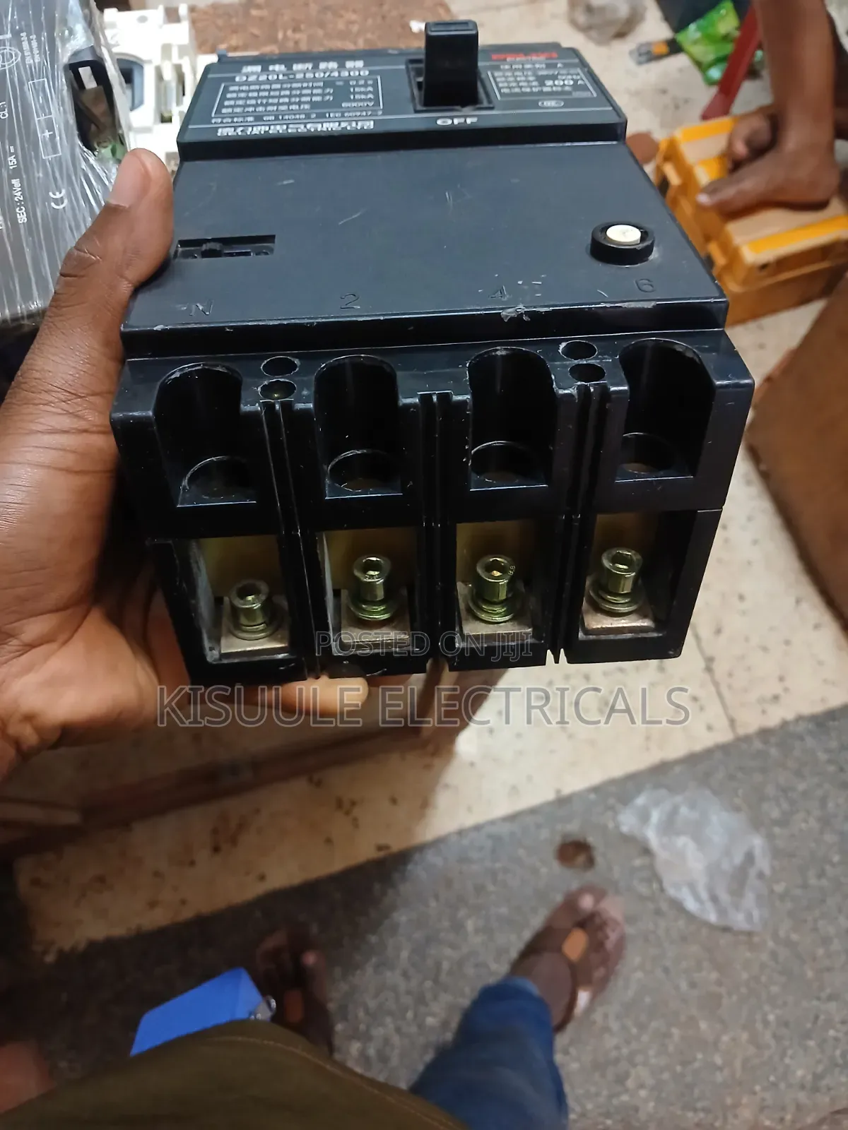 200a Mccb 3phase Breaker 4pole