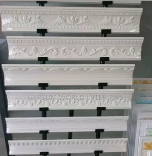 Imported Gypsum Cornices Here