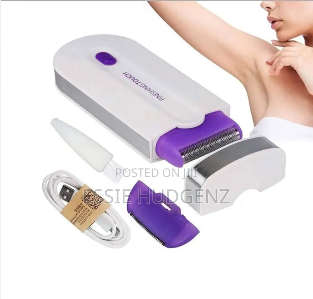 Portable Rechargeable Usb Finishing Touch Painless Hair Removal Tool