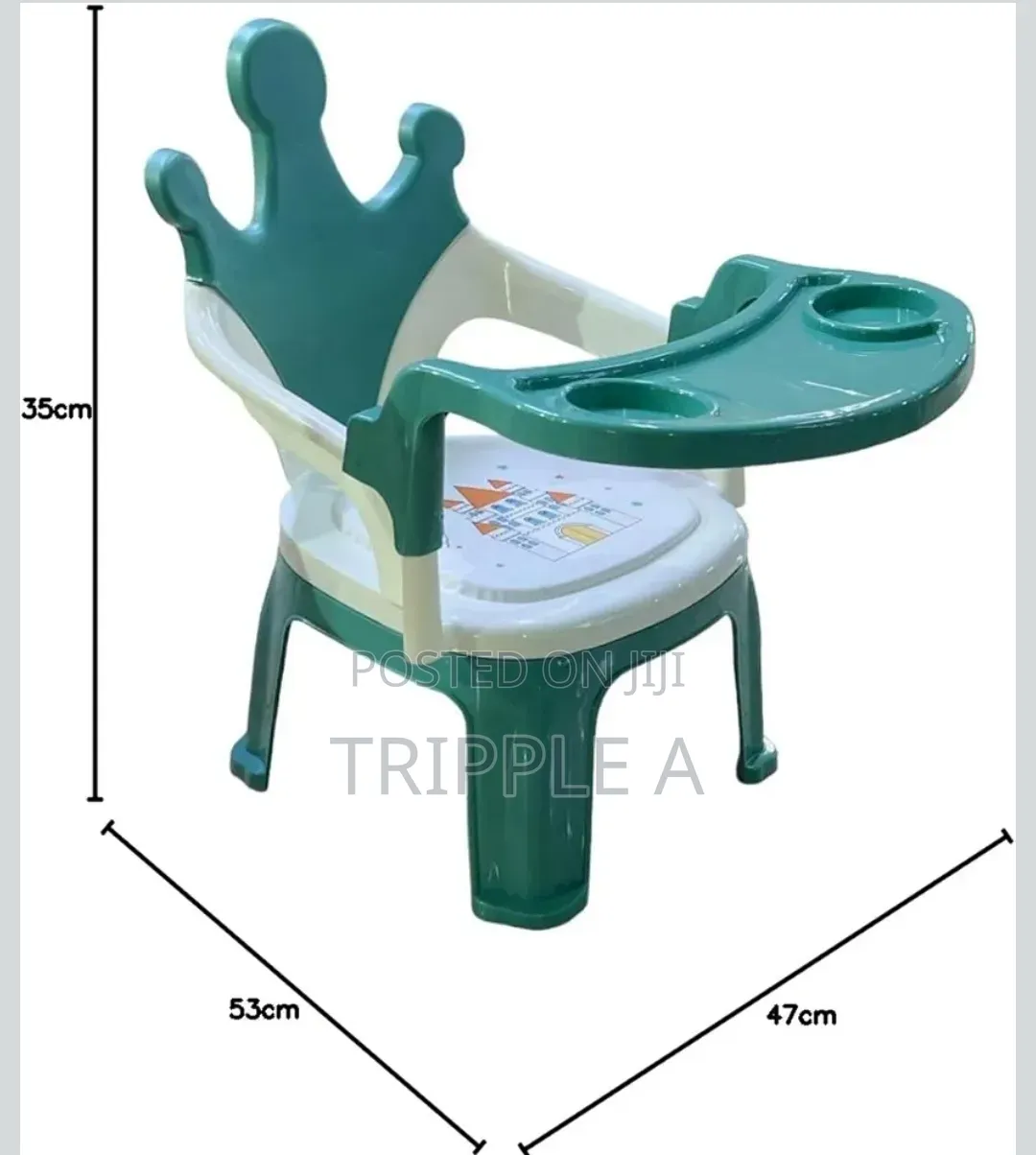 Bunny Design Kids Chair With Detachable Table Tray