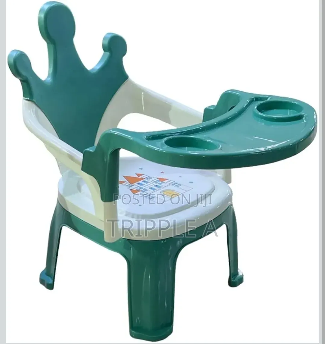 Bunny Design Kids Chair With Detachable Table Tray