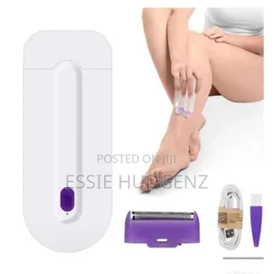 Portable Rechargeable Usb Finishing Touch Painless Hair Removal Tool