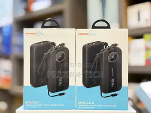 Porodo Specca 20000mah Power Bank 22.5w With Built in C iPhone Cable