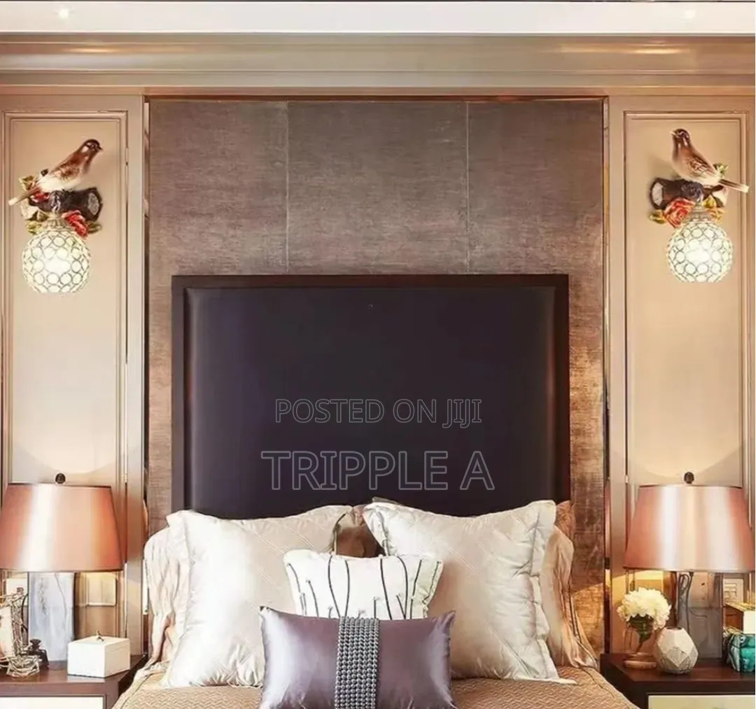 Bird on Branch Wall Light