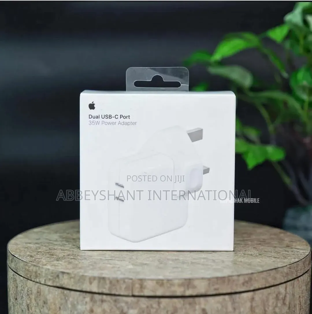 Apple 35w Dual Usb-C Port Power Adapter
