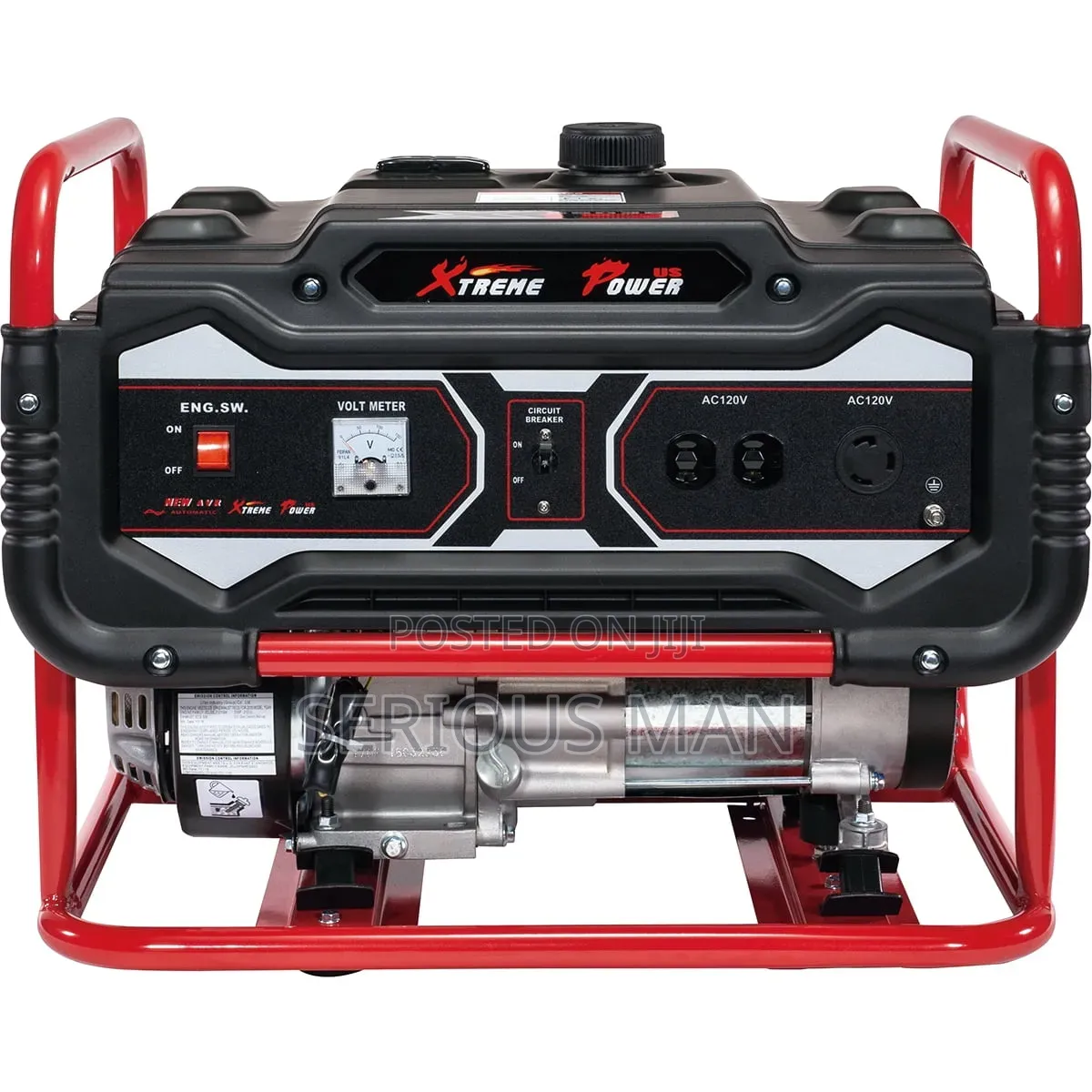 Edon Brand Gasoline Generator, Specifically Model Pt-Rwd13000a-S.