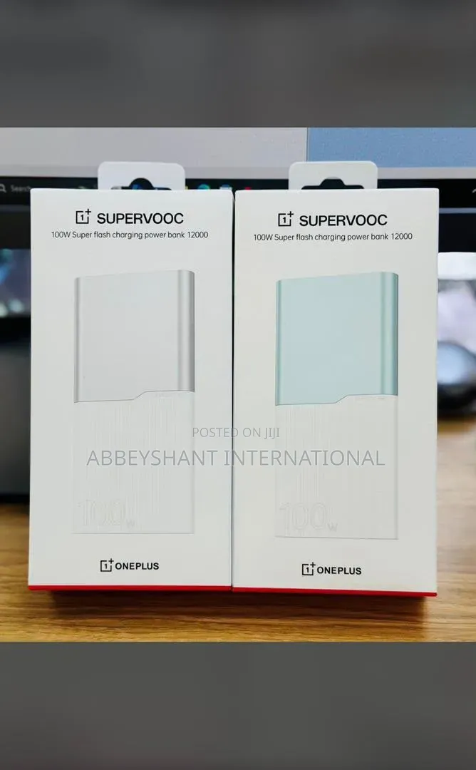 Oneplus 100w Supervooc Portable 12000mah Battery Charger Powerbank