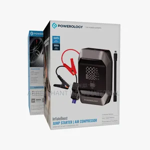 Powerology Jump Starter /Air Compressor Car Battery Booster