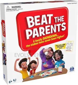 Spin Master Beat the Parents Board Game Kids Aged Over 5