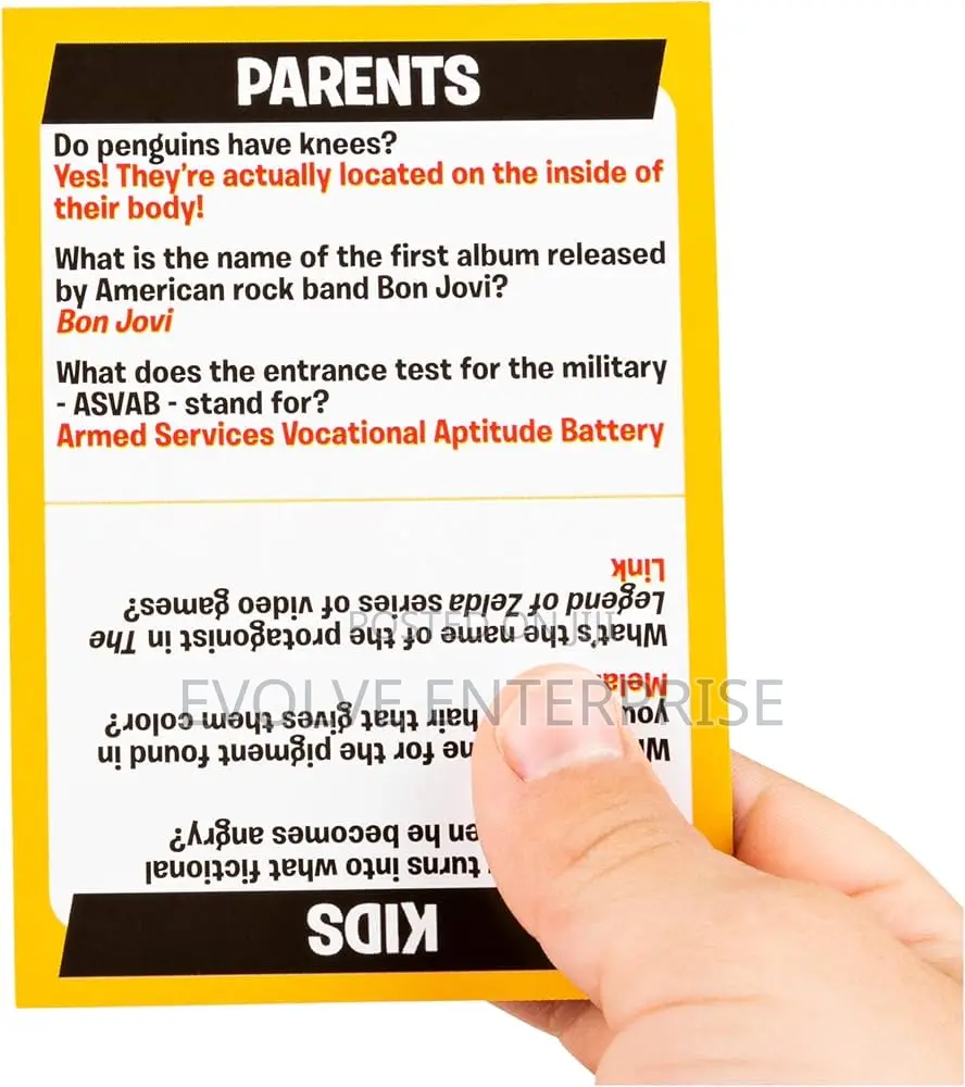 Spin Master Beat the Parents Board Game Kids Aged Over 5
