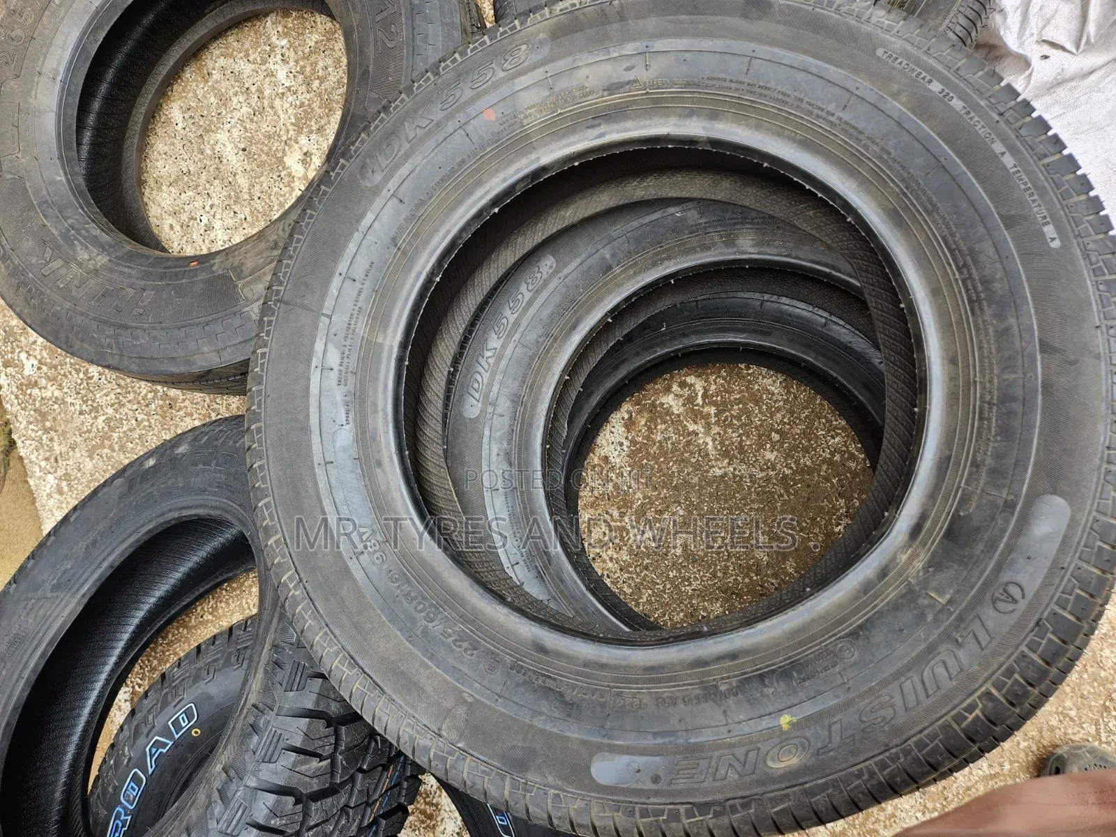 225 60 R16 Luistone Tires Available Now in Stock Order We Deliver Now.