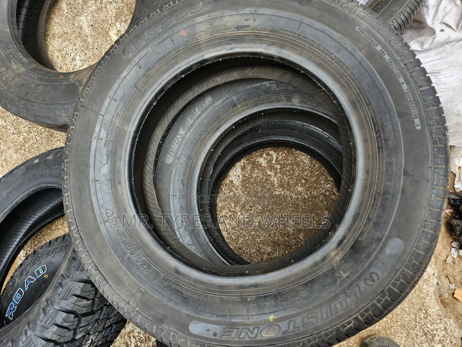 225 60 R16 Luistone Tires Available Now in Stock Order We Deliver Now.