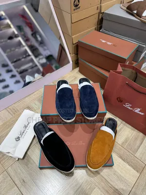 Black, Blue, Brown Suede Moccasin the 3 Colors Available