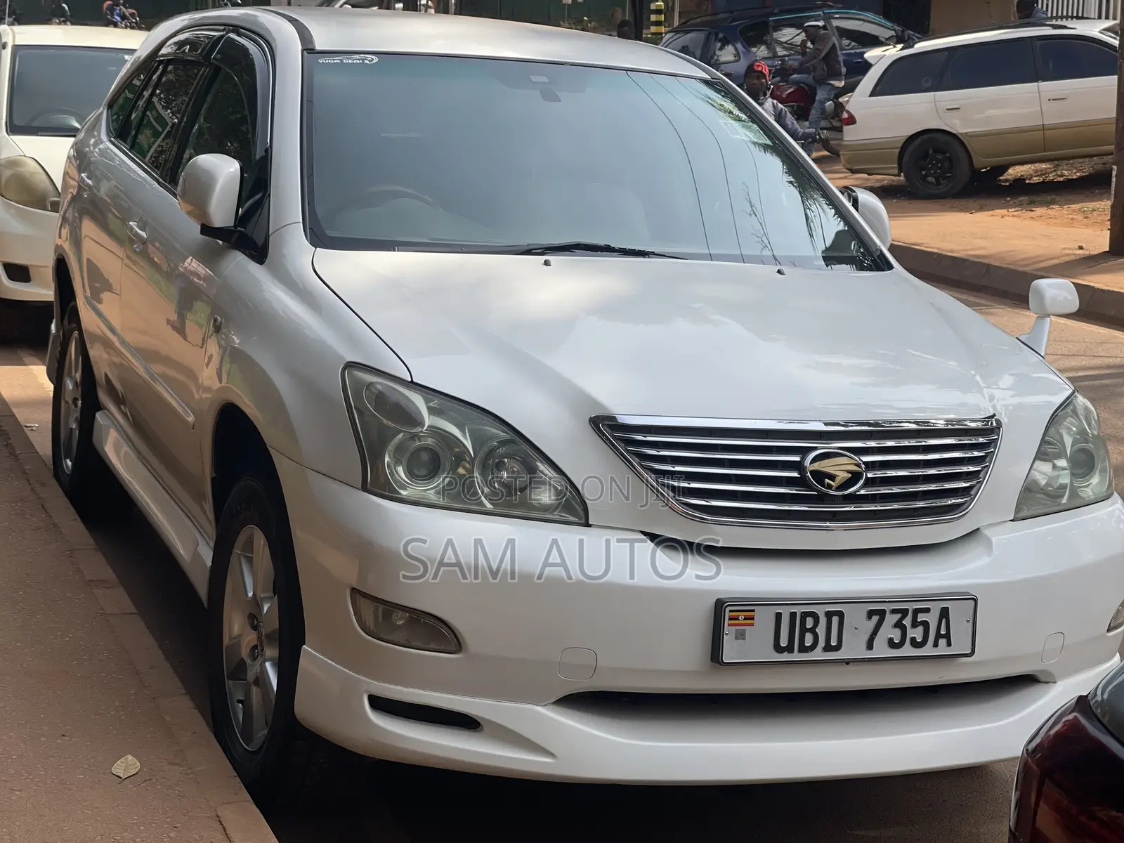 Toyota Harrier 2008 White