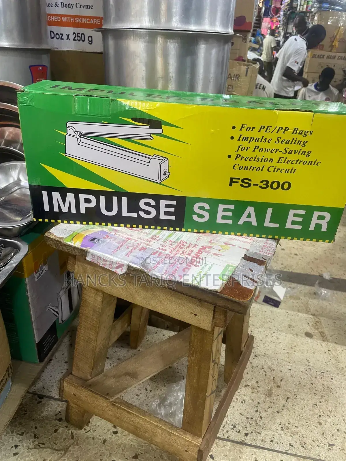 Impulse Sealer, Model Fs-300.