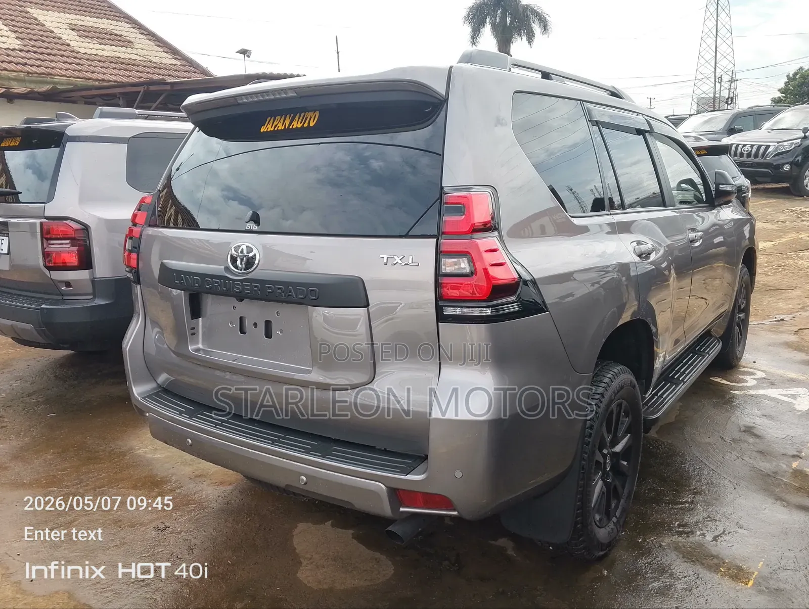 New Toyota Land Cruiser Prado 2.7 2023 Silver