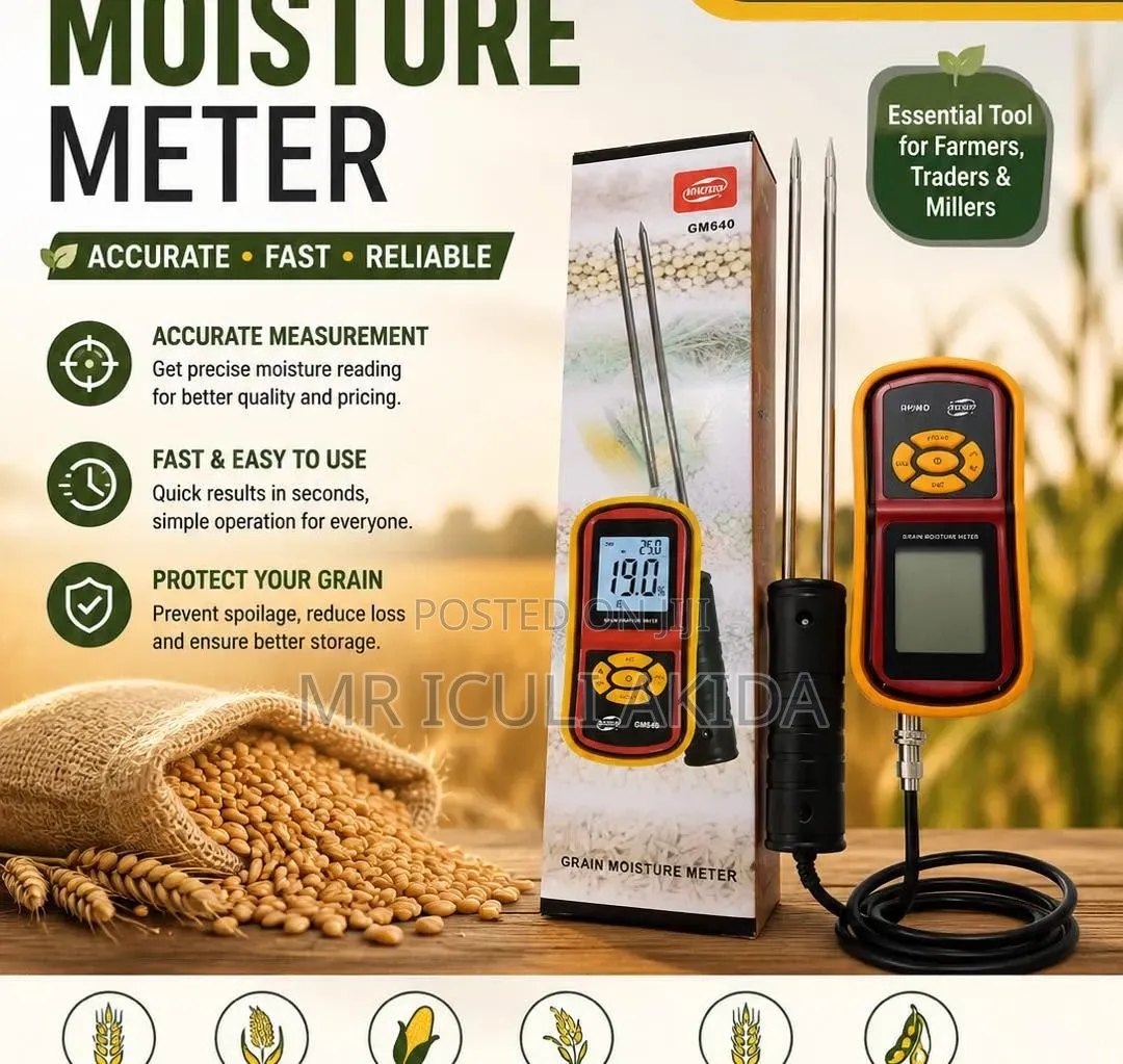 Benetech Gm640 Original Accurate Grain Moisture Meter,