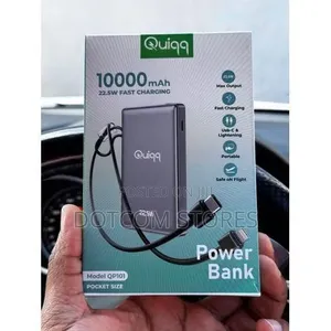 10,000mah Quiqq 22.5w Fast Charging Portable Power Bank