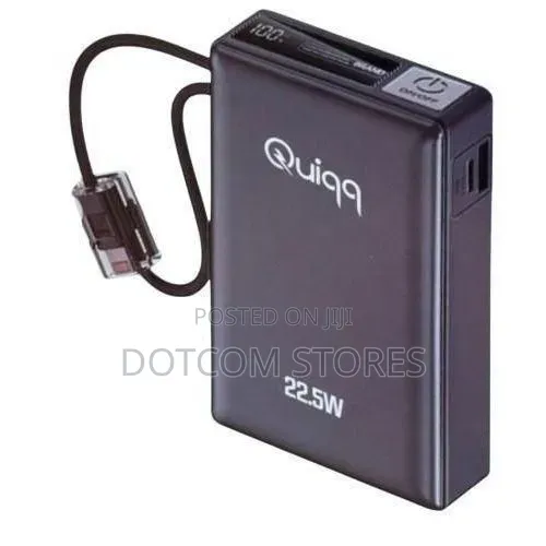 10,000mah Quiqq 22.5w Fast Charging Portable Power Bank