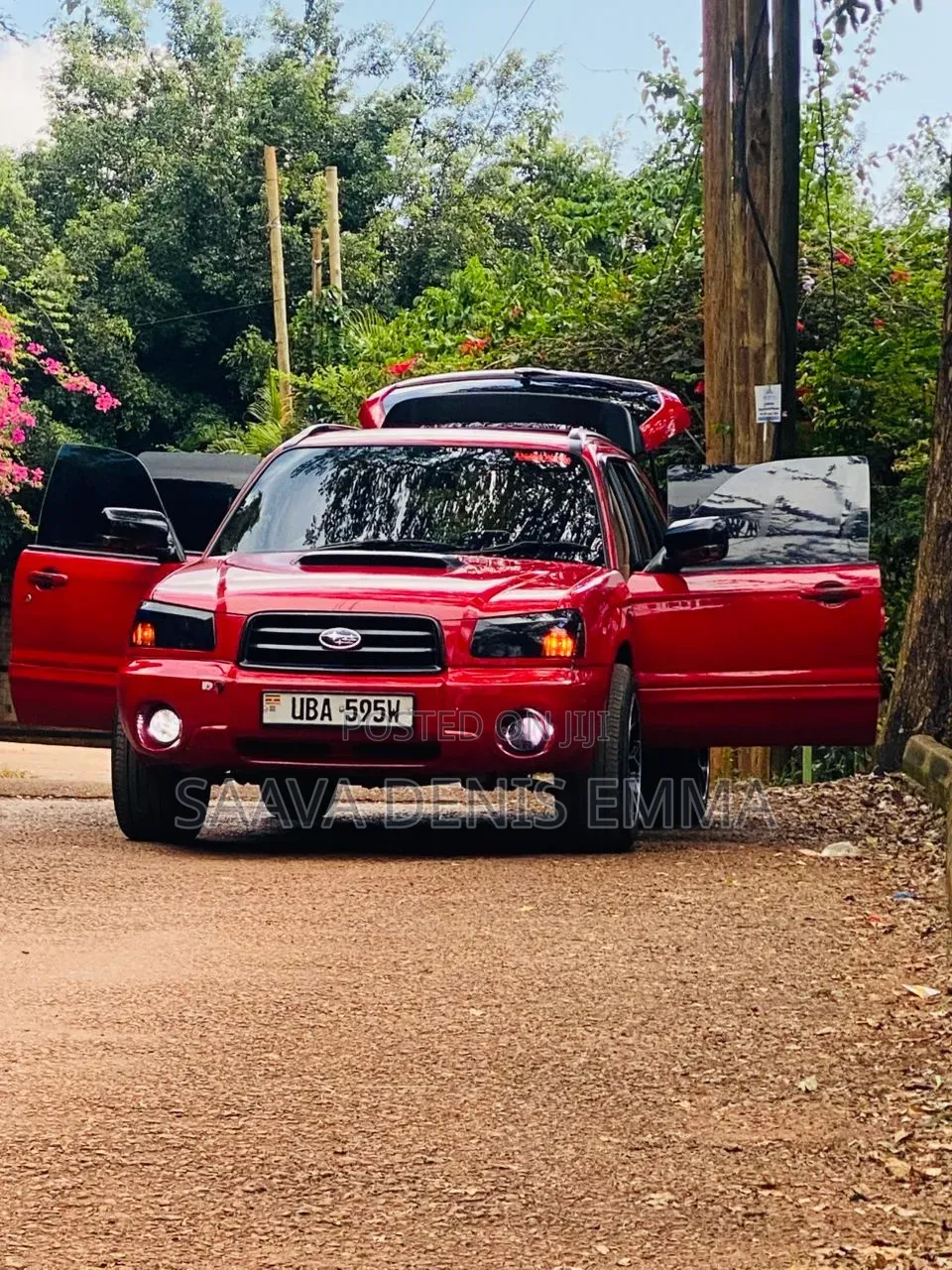 Subaru Forester 2004 Red