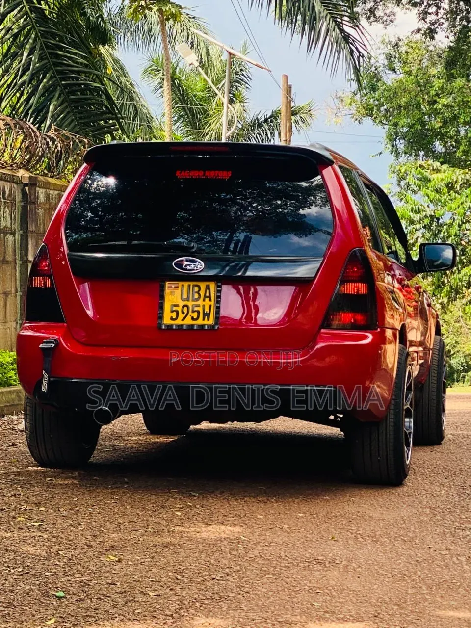 Subaru Forester 2004 Red