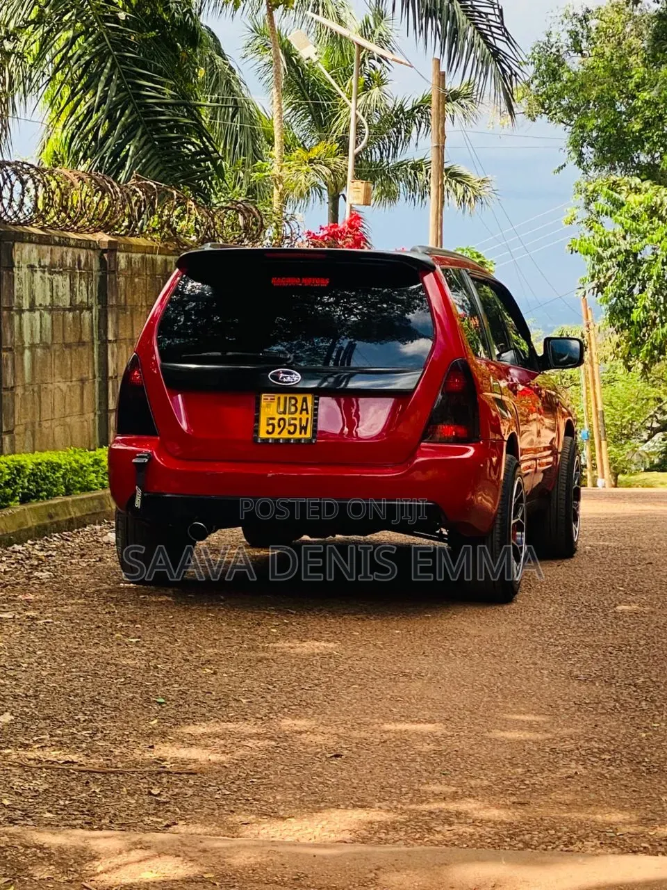Subaru Forester 2004 Red