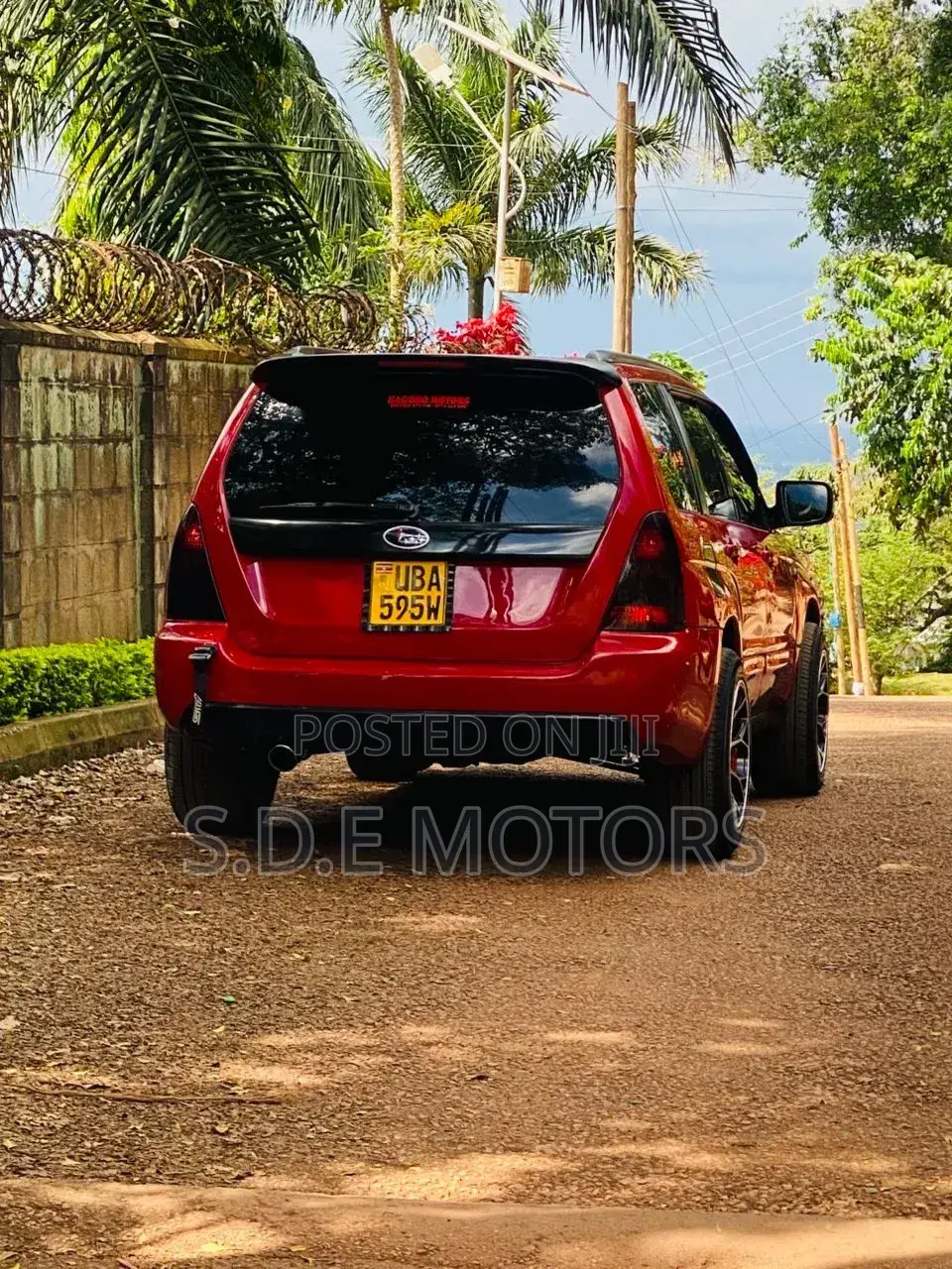 Subaru Forester 2004 Red