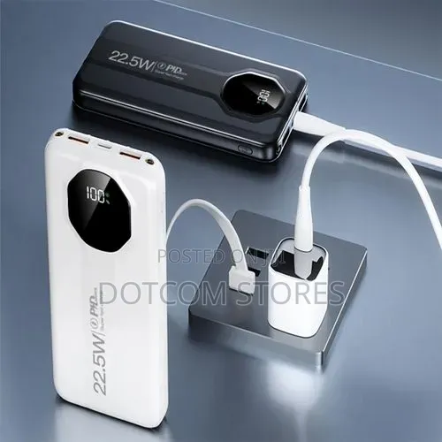 Tilecc Tc8512 Fast Charge 4-Wire 30000 Mah Portable Power Bank