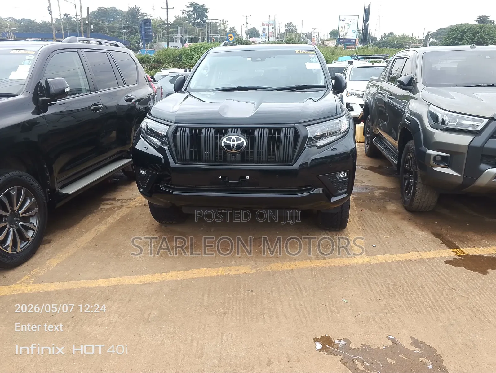 Toyota Land Cruiser Prado 2.8 2023 Black