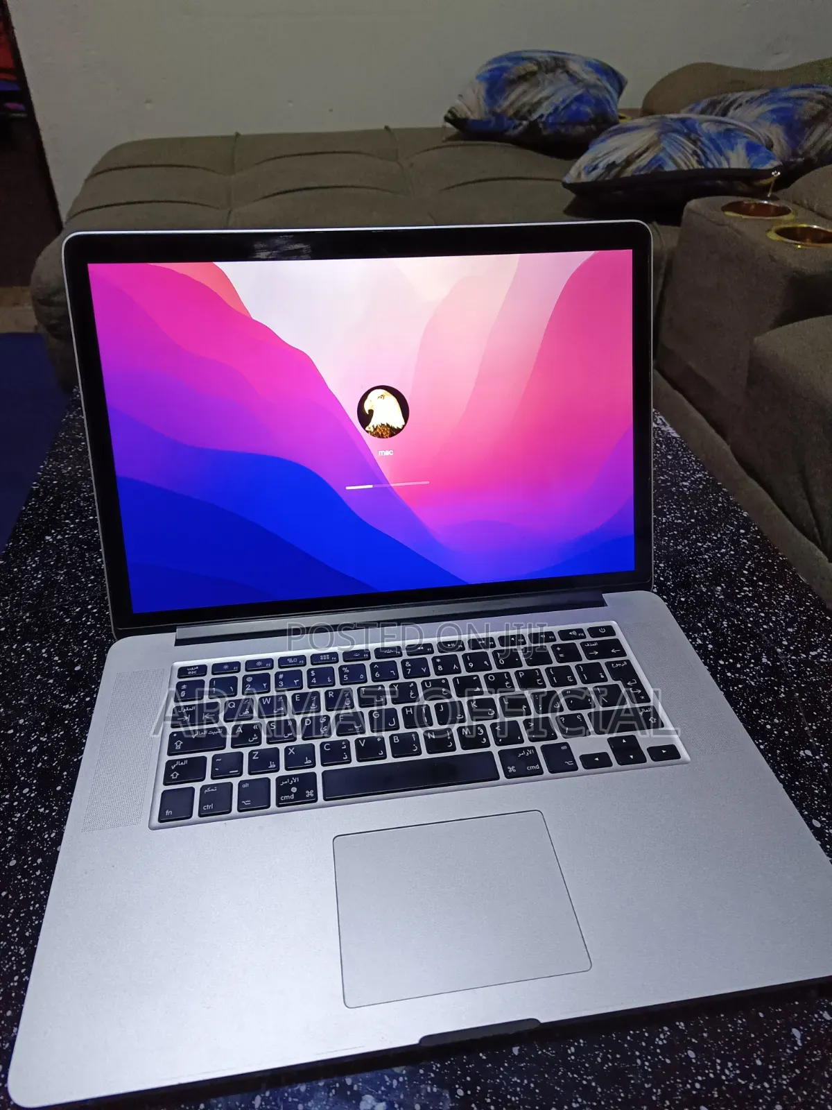 Laptop Apple MacBook Pro 16GB Intel Core i7 SSD 128GB