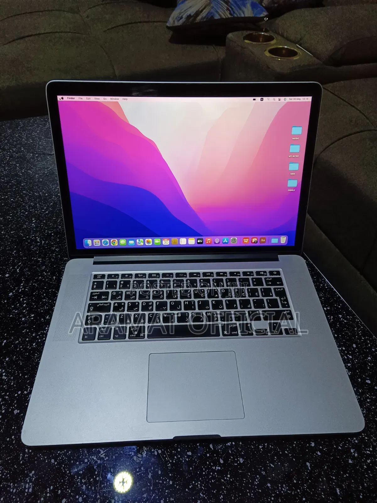 Laptop Apple MacBook Pro 16GB Intel Core i7 SSD 128GB
