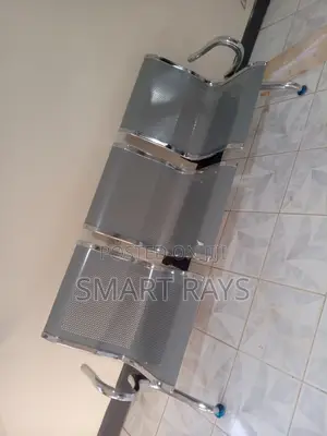 3-Seater Metallic Waiting Chair