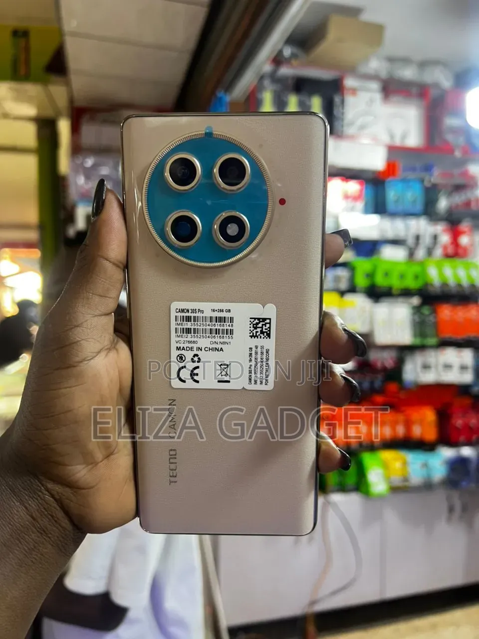 New Tecno Camon 30S Pro 256 GB Rose Gold