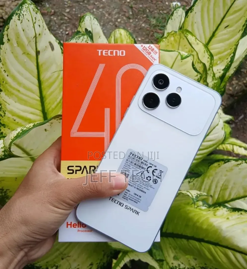New Tecno Spark 40 256 GB White