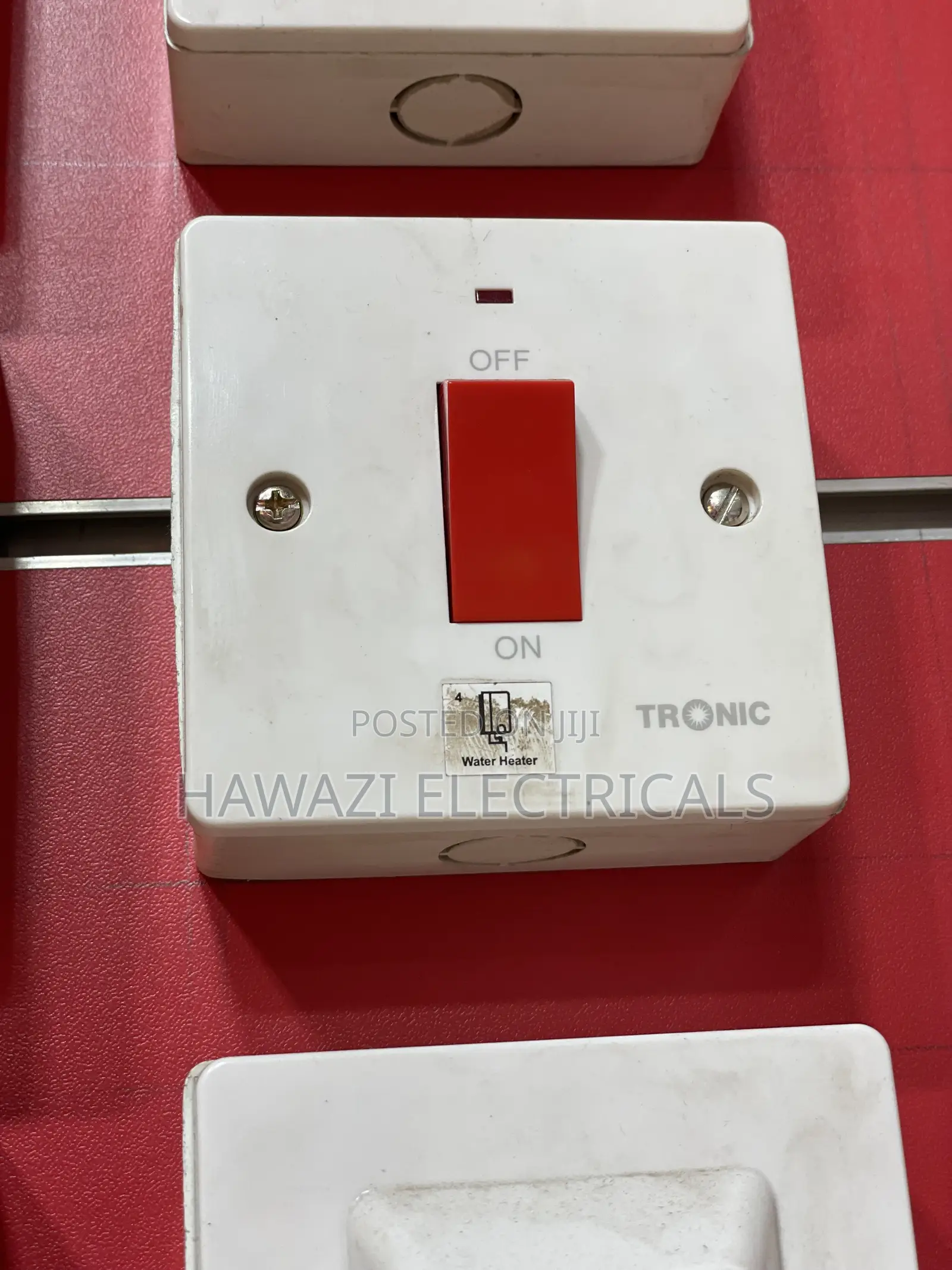 Water Heater Switch